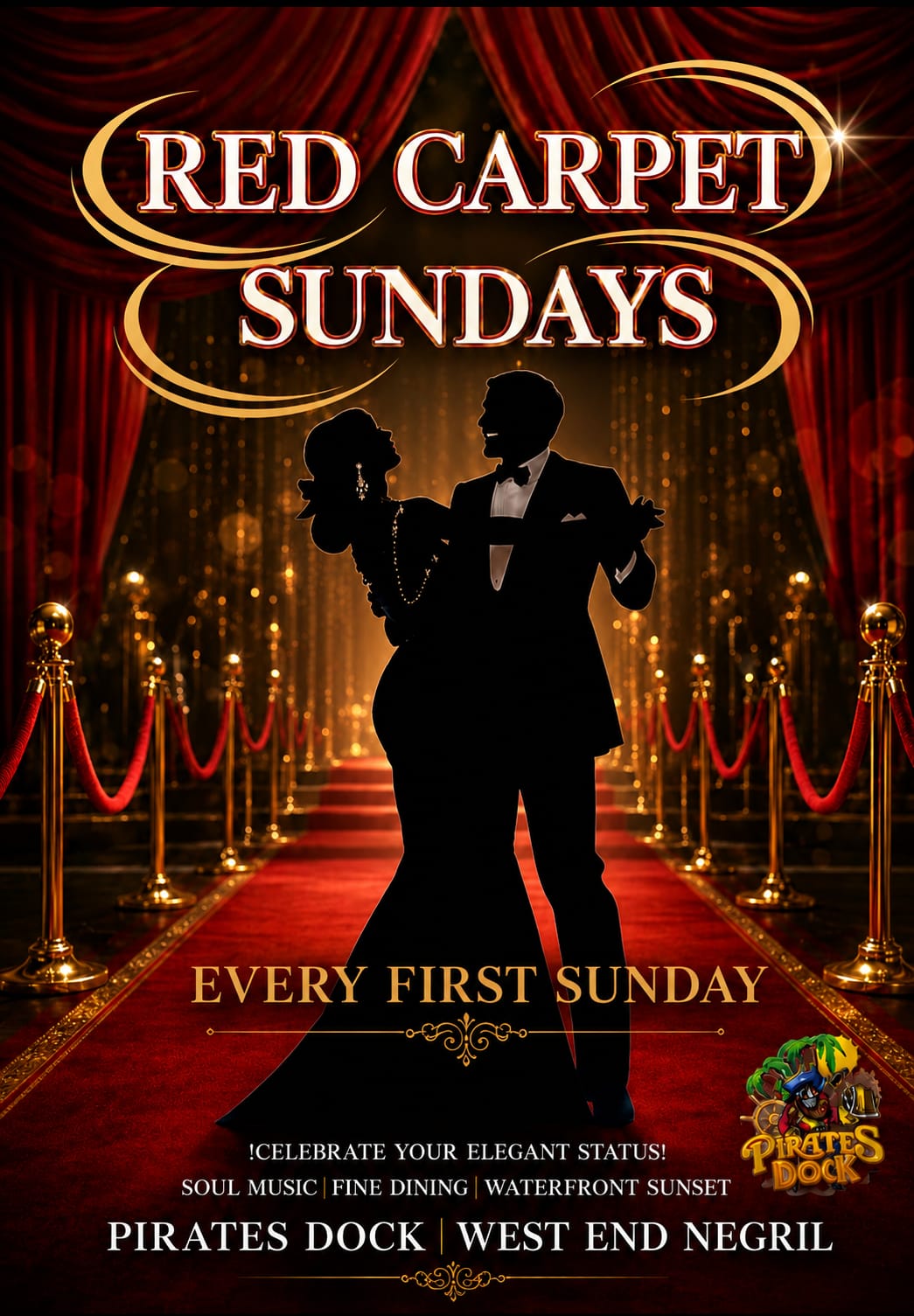 Red Carpet Sundays flyer