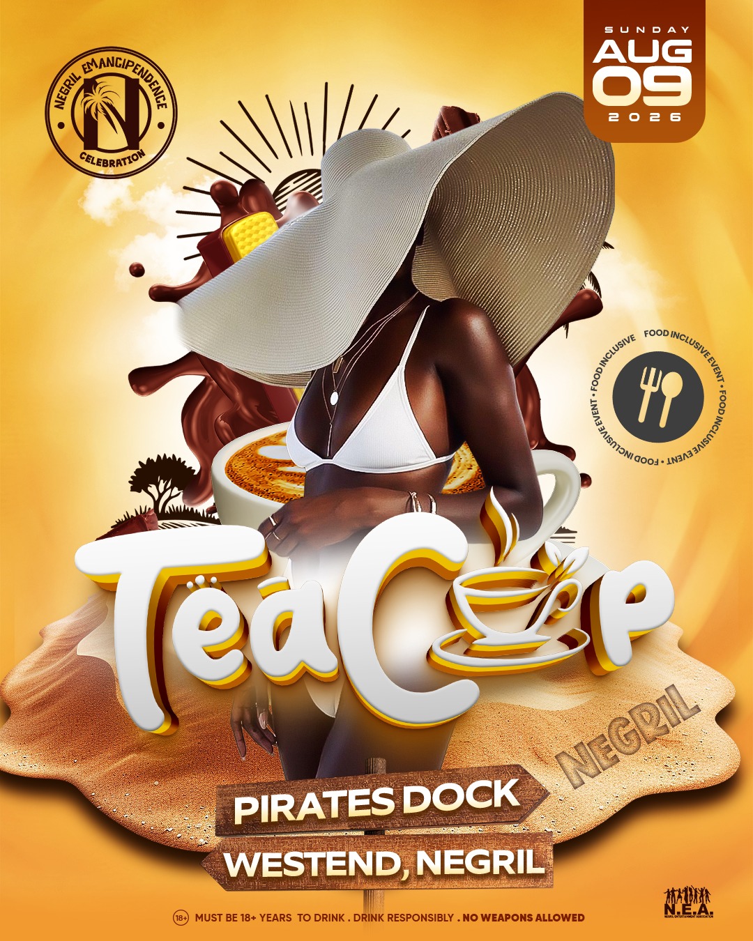 Tea Cup flyer