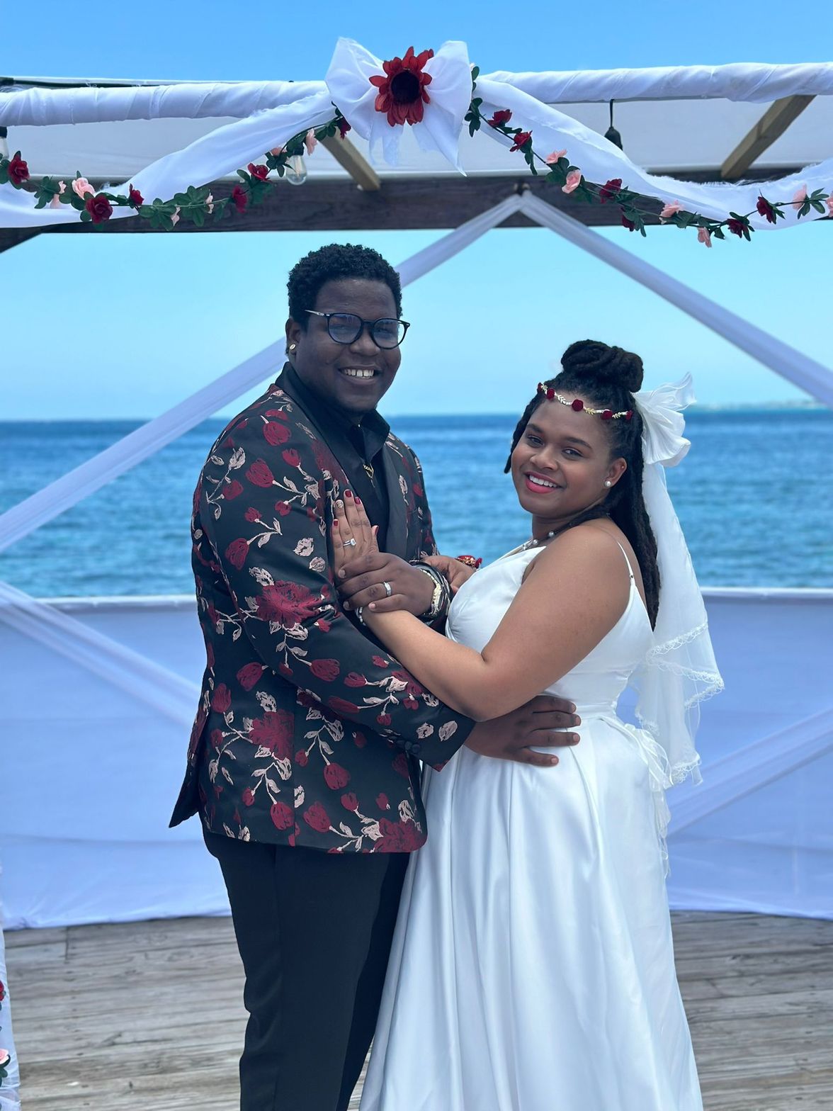 Wedding celebrations at Pirates Dock